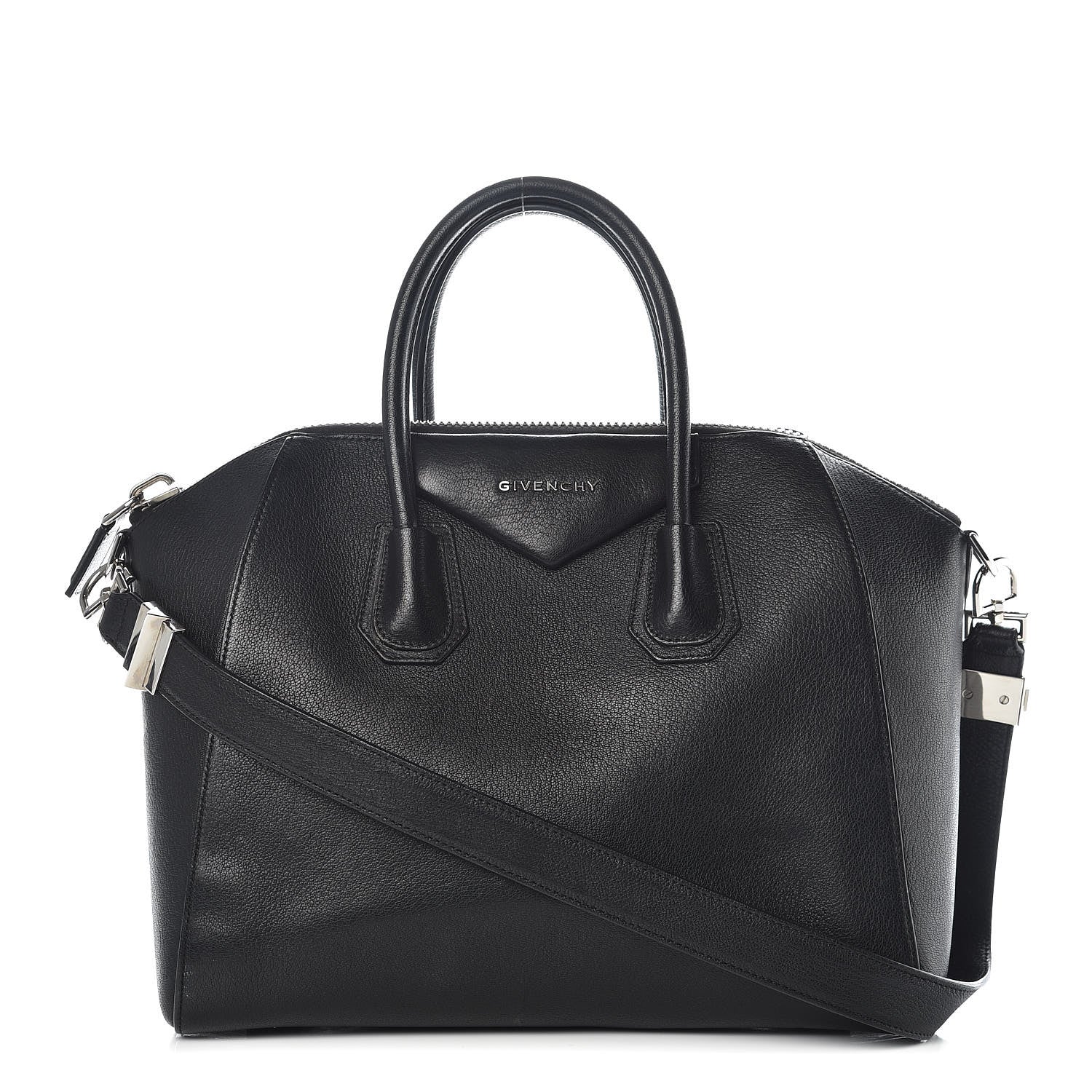 Givenchy Sugar Goatskin Medium Antigona Black 1 of 15
