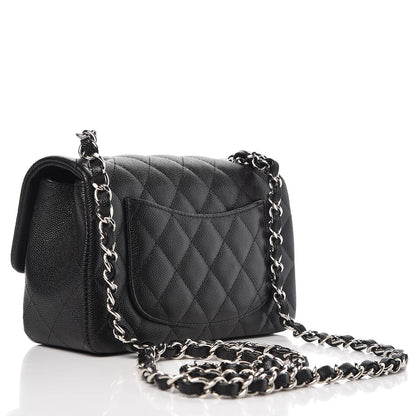 Chanel Caviar Quilted Mini Rectangular Flap Black 3 of 8