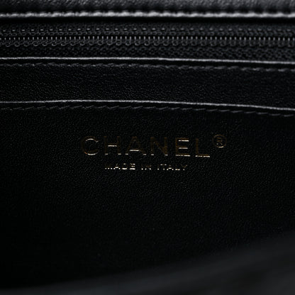 Chanel Lambskin Quilted Mini Rectangular Flap Black 6 of 10