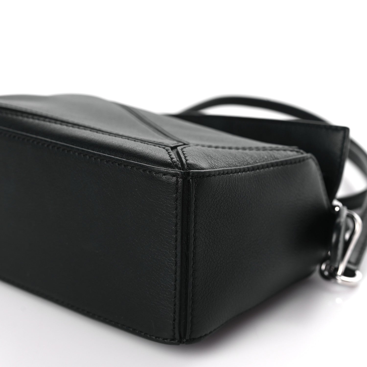 Loewe Calfskin Mini Puzzle Bag Black 10 of 11
