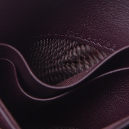 Christian Dior Oblique Saddle Card Holder Bordeaux 6 of 8