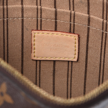 Louis Vuitton Monogram Neverfull MM GM Pochette 6 of 11