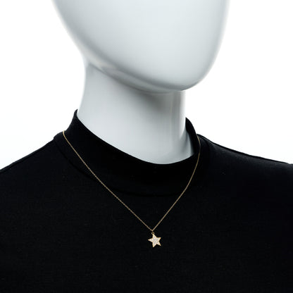 Tiffany 18K Yellow Gold Diamond Paloma Picasso Star Pendant Necklace 2 of 5