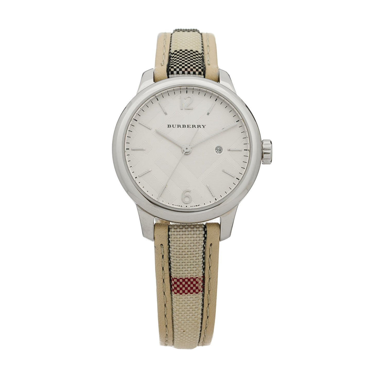 Stainless Steel Calfskin 32mm Classic Quartz Watch BU10113