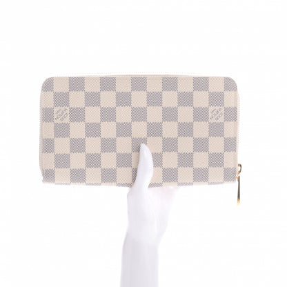 Louis Vuitton Damier Azur Zippy Organizer Wallet 2 of 8