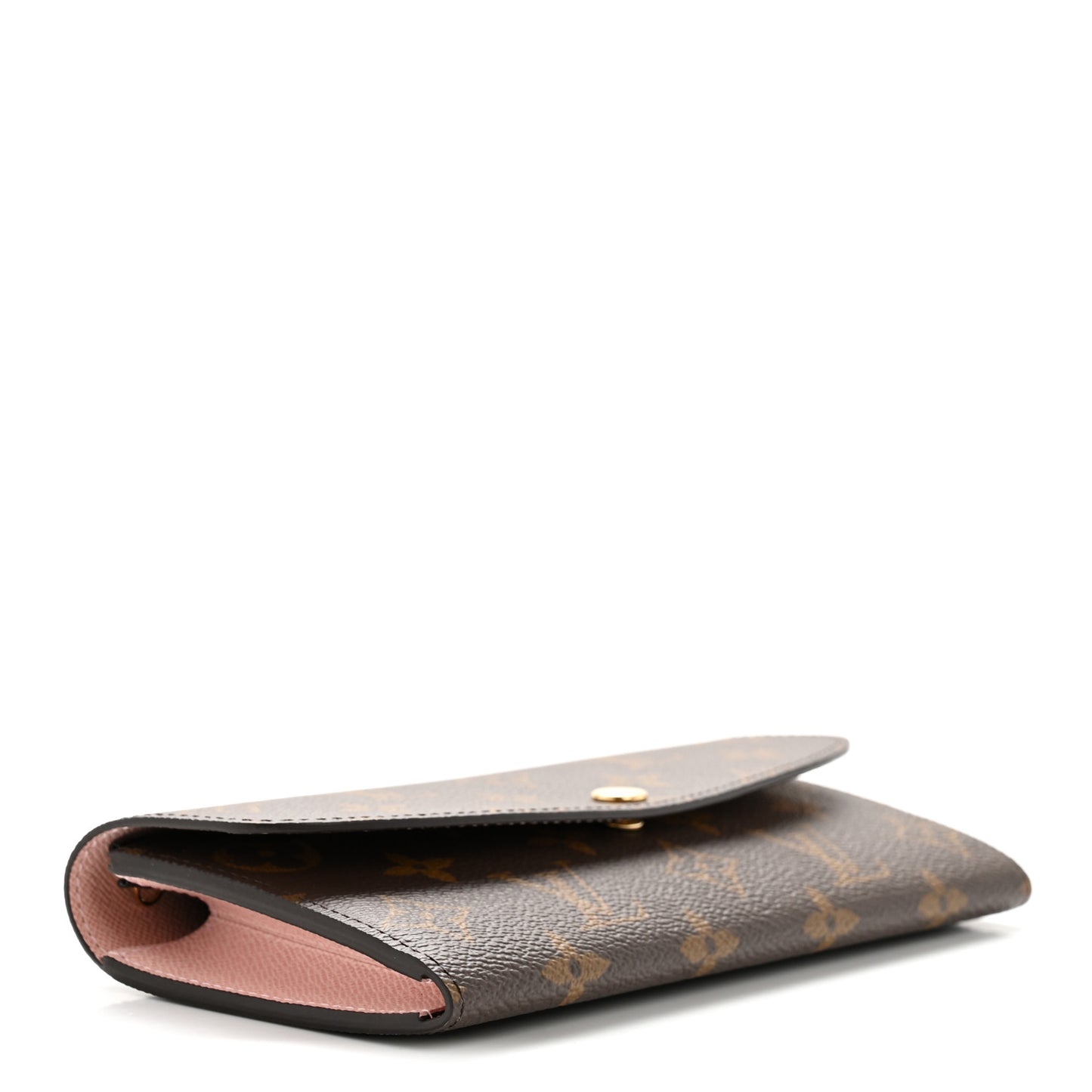 Monogram Emilie Wallet Rose Ballerine