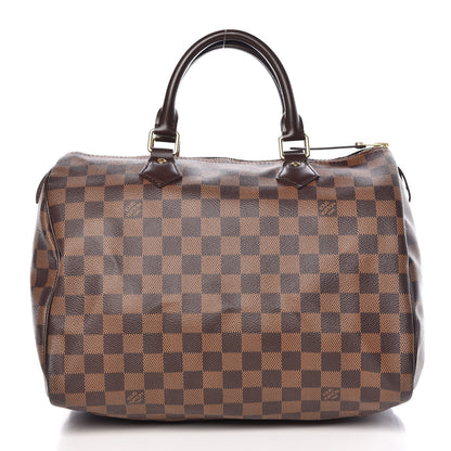Louis Vuitton Damier Ebene Speedy 30 1 of 11