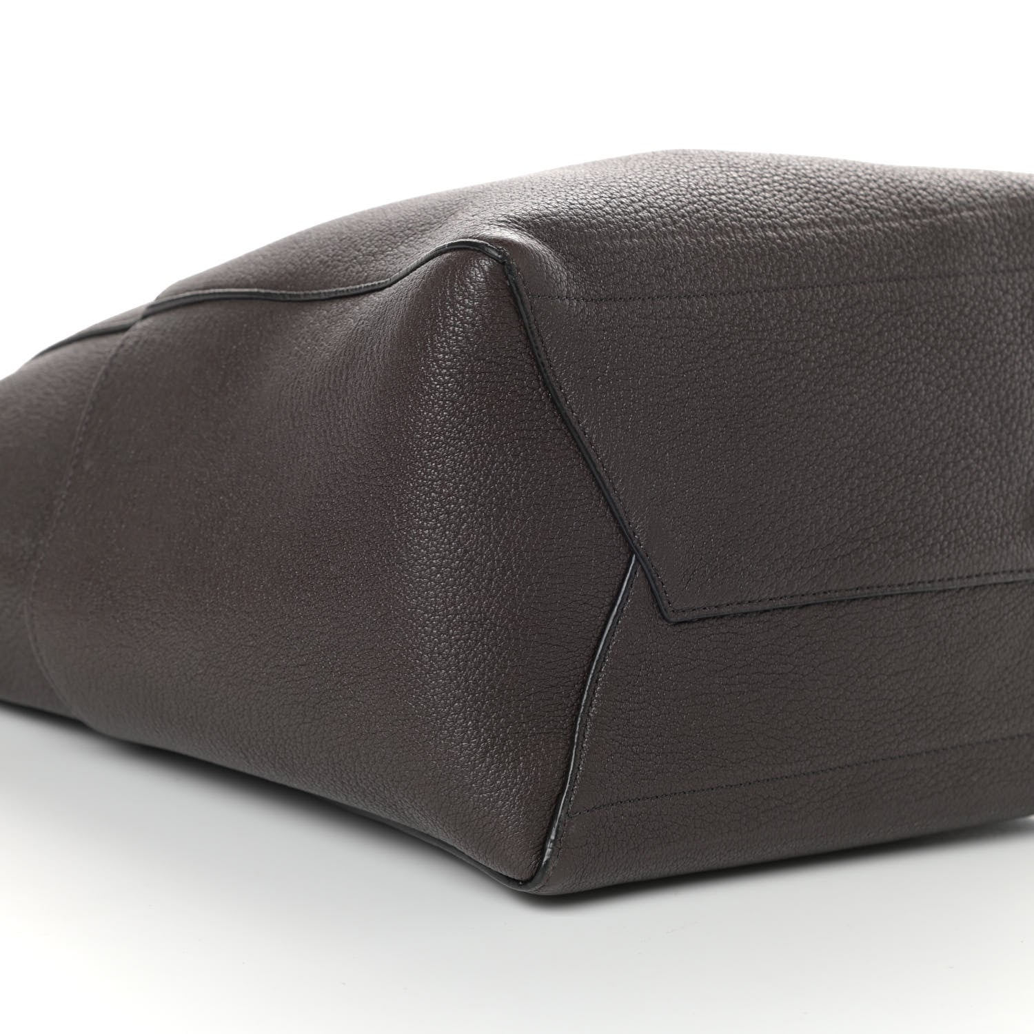 Celine Soft Grained Calfskin Sangle Bucket Bag Ecorce 8 of 9