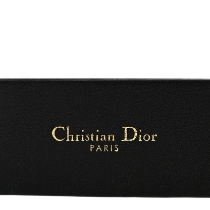 Christian Dior Calfskin CD Belt 75 30 Black 3 of 5