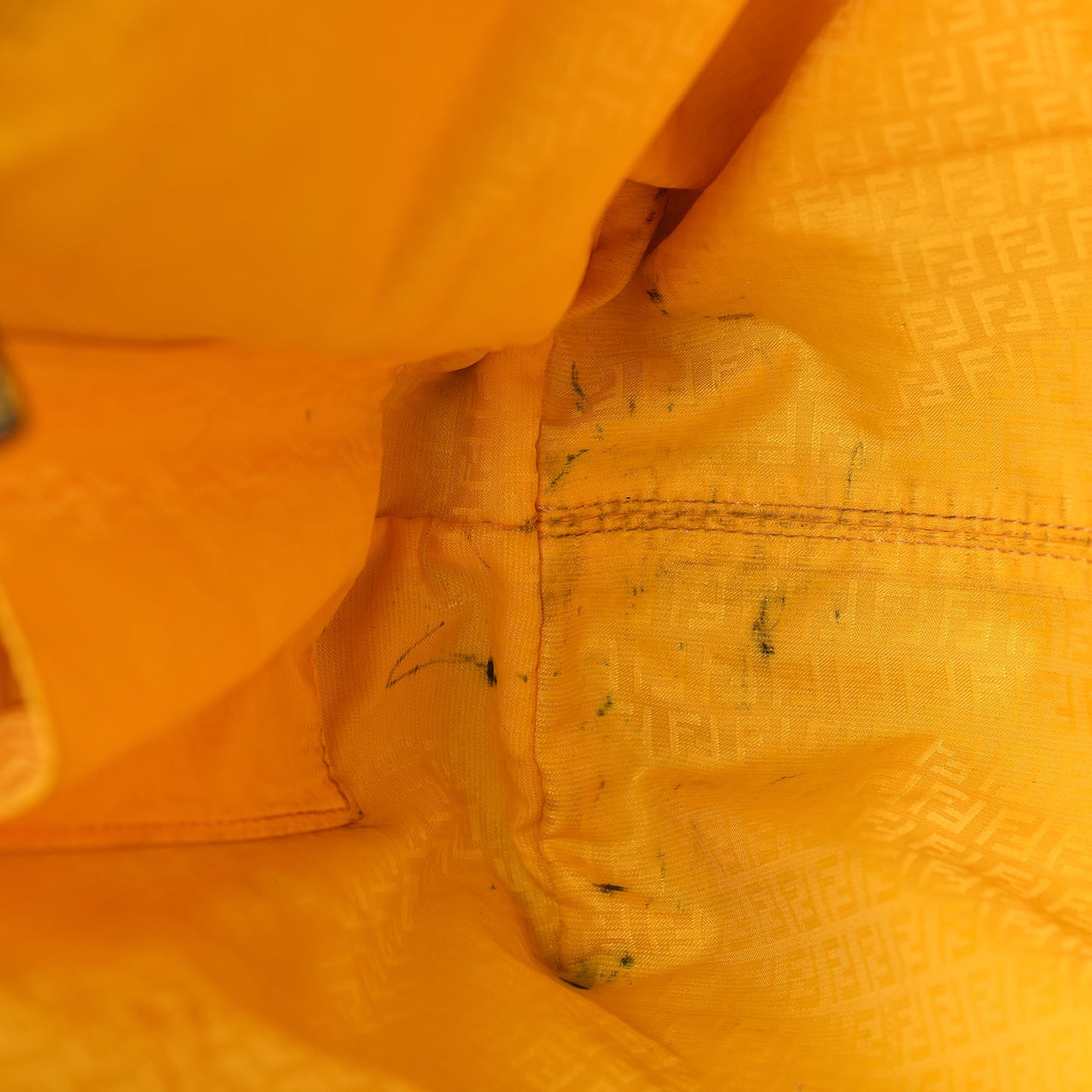 Zucca Spalmati Medium Roll Tote Tobacco Giallo