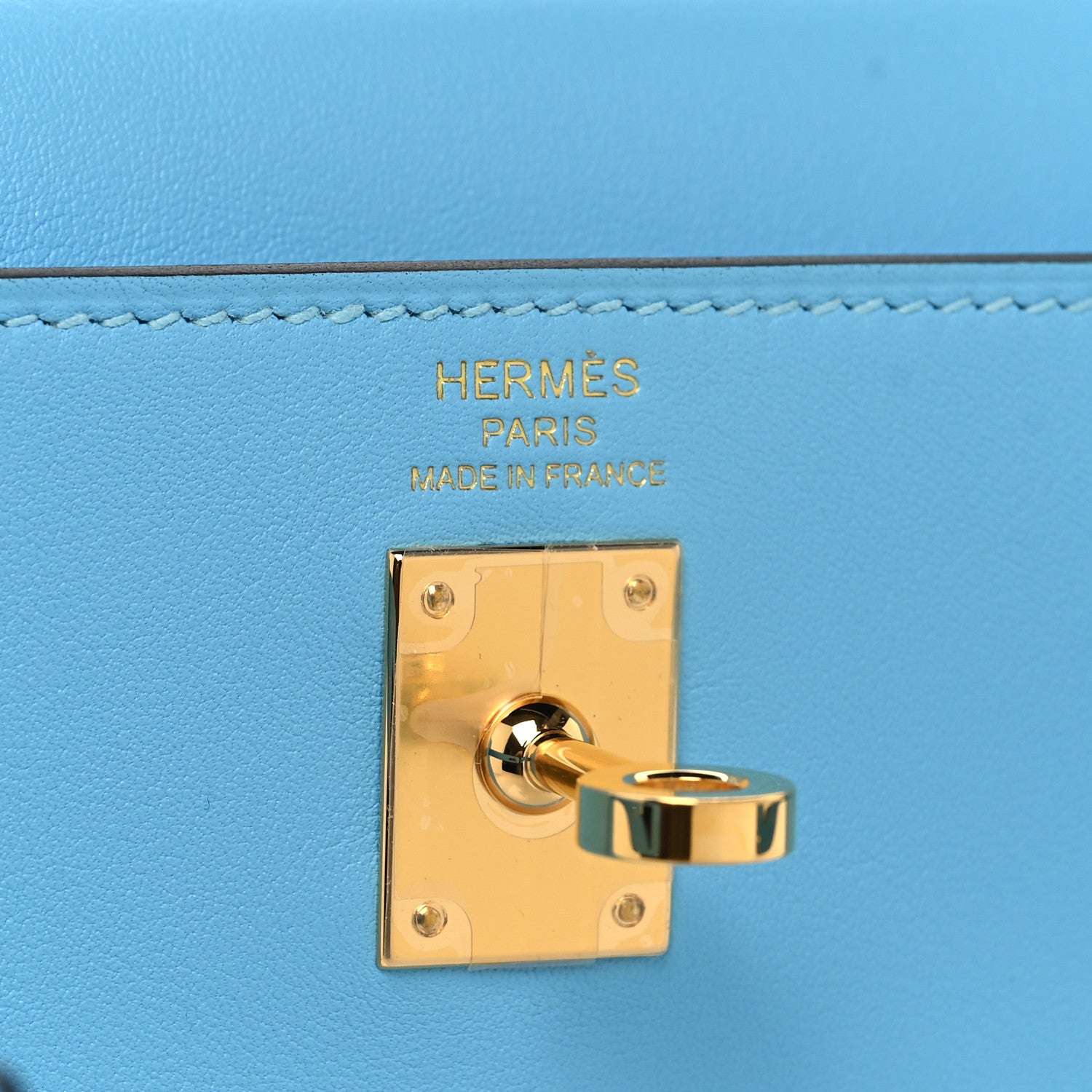 Hermes Swift Kelly Retourne 25 Celeste 6 of 11