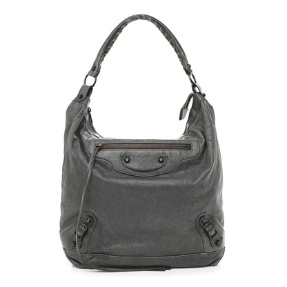 Balenciaga Agneau Classic Hardware Day Hobo Anthracite 3 of 14