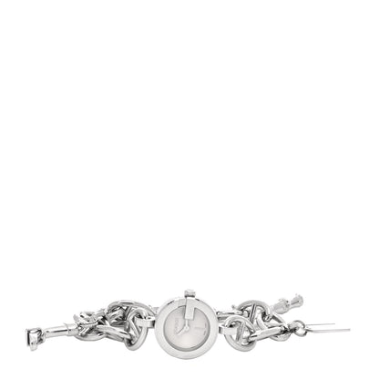 Gucci Stainless Steel 22mm G Charms Quartz Watch 2 of 4