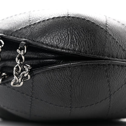 Chanel Calfskin Quilted Small Gabrielle Bucket Black 9 of 10