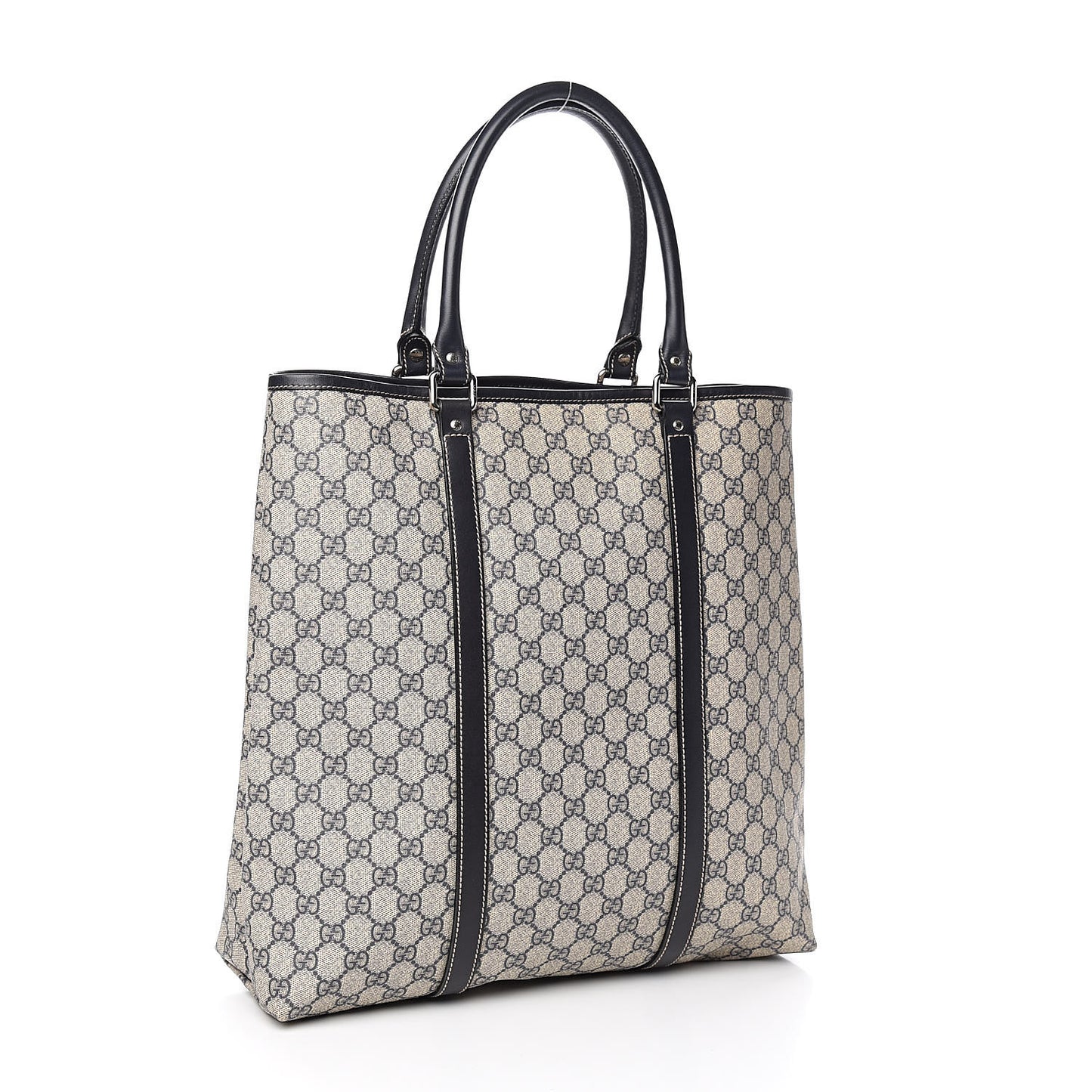 GG Plus Monogram Joy Vertical Tote Navy