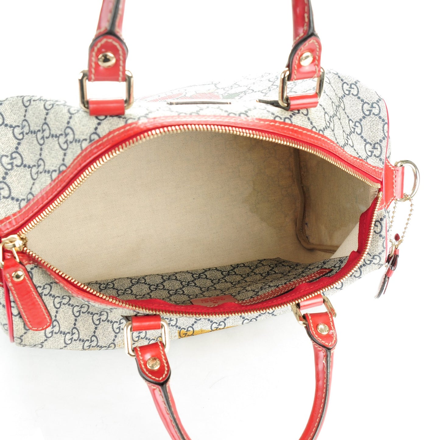 GG Plus Monogram Tattoo Heart Medium Joy Boston Red