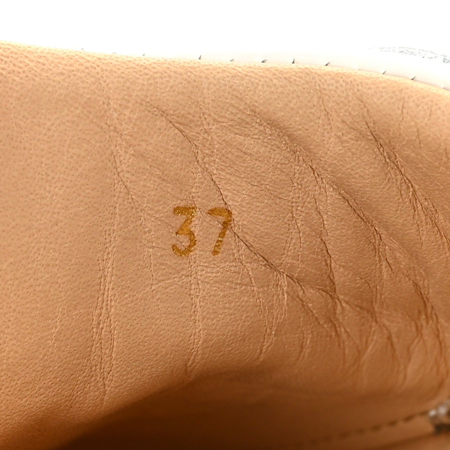 Calfskin Vieira Flat Sneakers 37 White