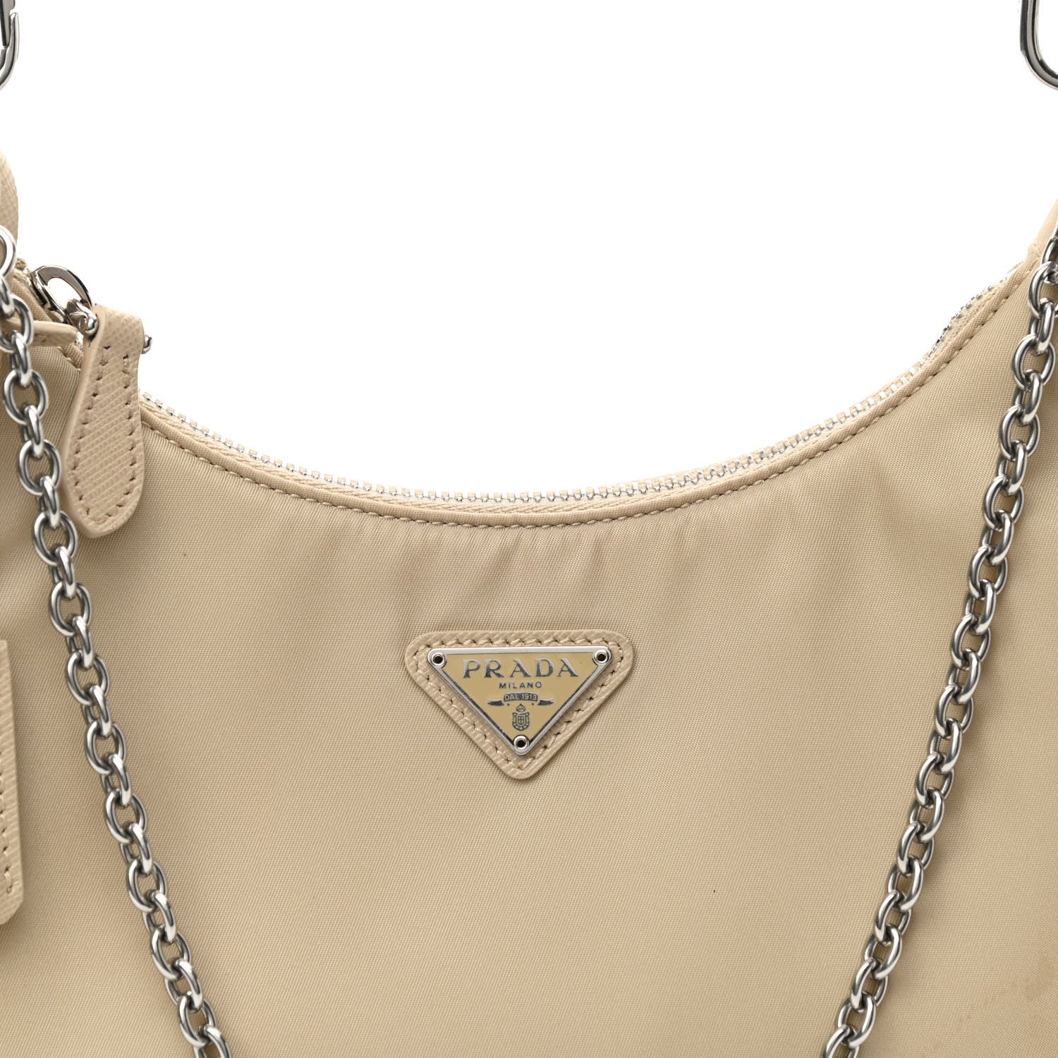 Prada Re-Nylon Saffiano Re-Edition 2005 Shoulder Bag Deserto 10 of 13