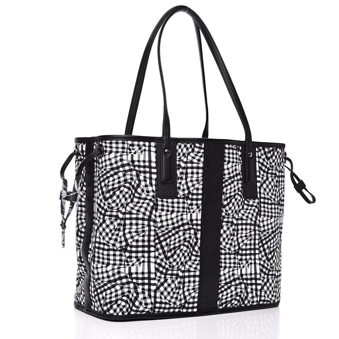 Visetos Large Liz Reversible Shopper Tote Black