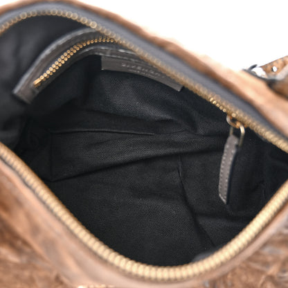 Givenchy Tumbled Sheepskin Mini Pandora Charcoal 5 of 12