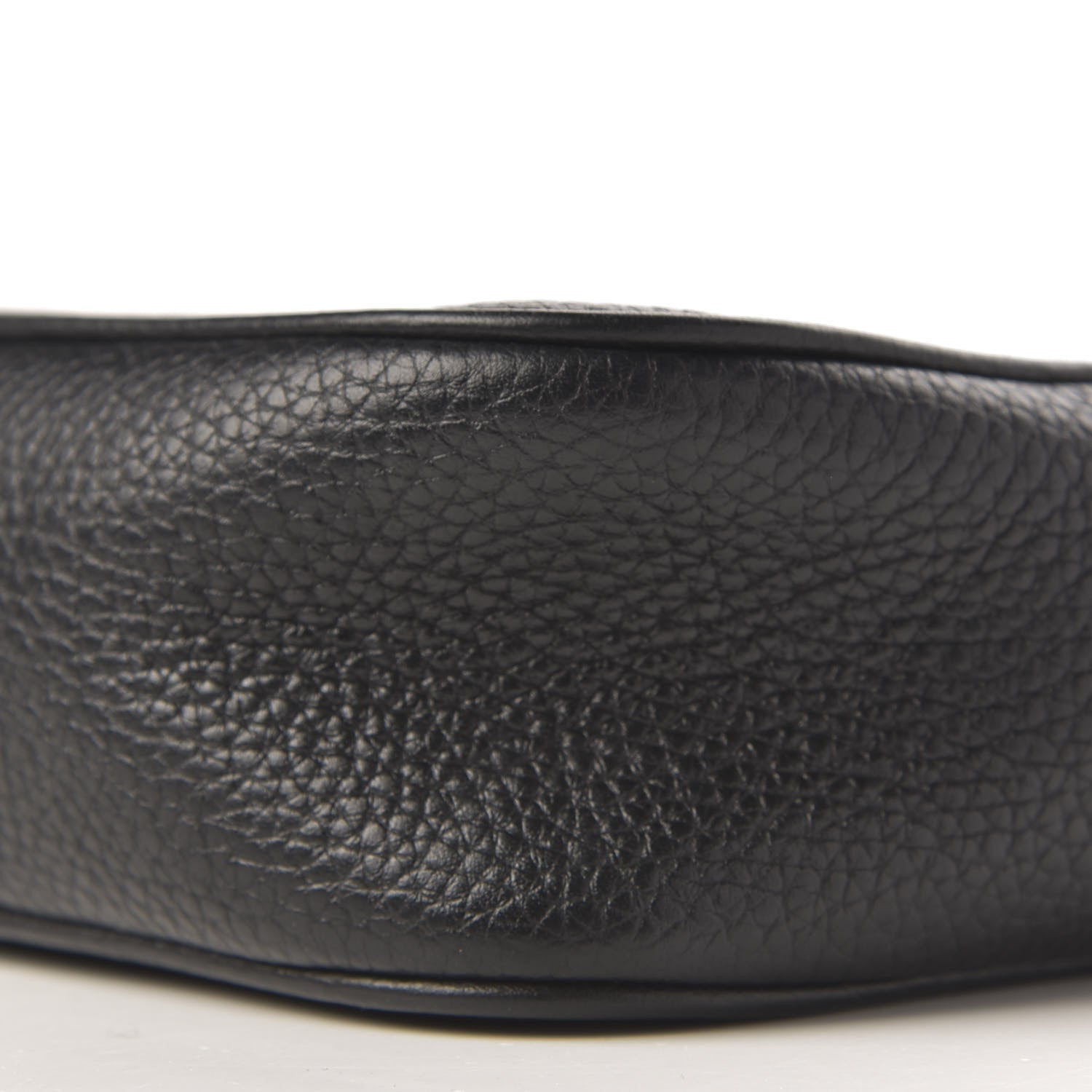 Gucci Pebbled Calfskin Mini Soho Disco Bag Black 7 of 9