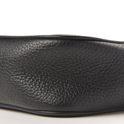 Gucci Pebbled Calfskin Mini Soho Disco Bag Black 7 of 9