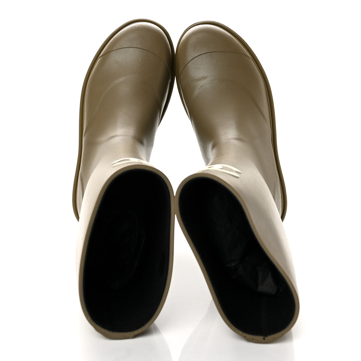 Caoutchouk CC High Boots 38 Dark Beige