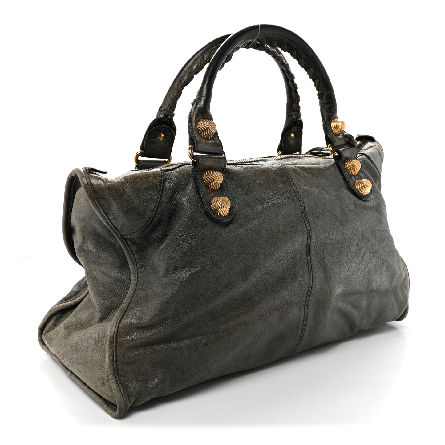 Agneau Giant 21 Gold Hardware Work Anthracite
