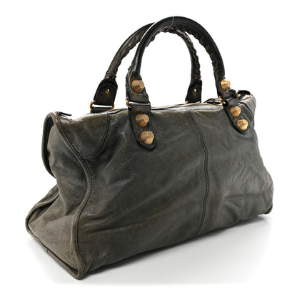 Balenciaga Agneau Giant 21 Gold Hardware Work Anthracite 4 of 14