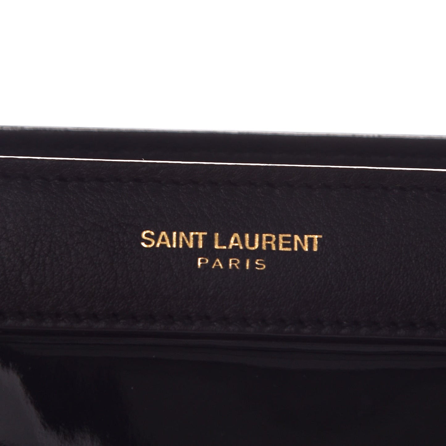 Patent Small Sac de Jour Black