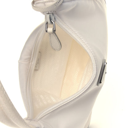 Prada Tessuto Nylon Mini Re-Edition 2000 Bag White 4 of 4