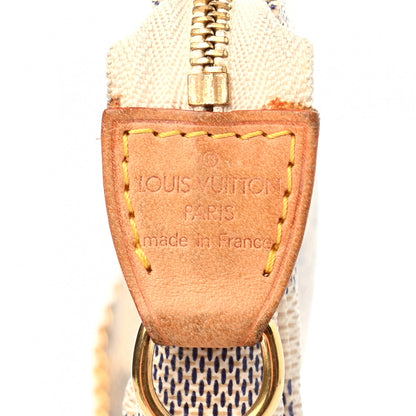 Louis Vuitton Damier Azur Mini Pochette Accessories 6 of 10