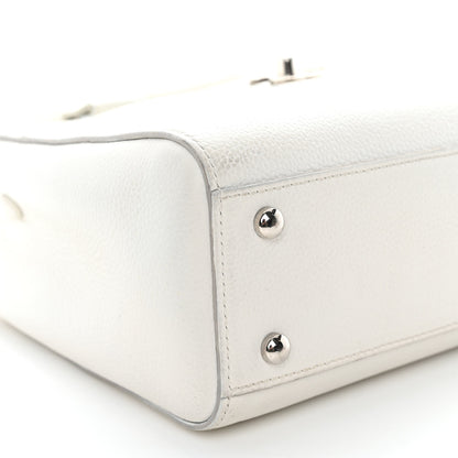 Chanel Grained Calfskin Mini Neo Executive Shopper Tote White 9 of 14