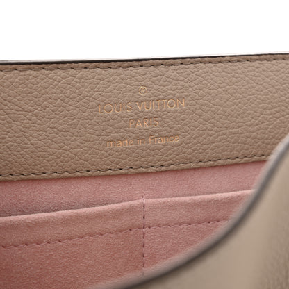 Louis Vuitton Soft Calfskin Lockme Ever MM Greige 6 of 12