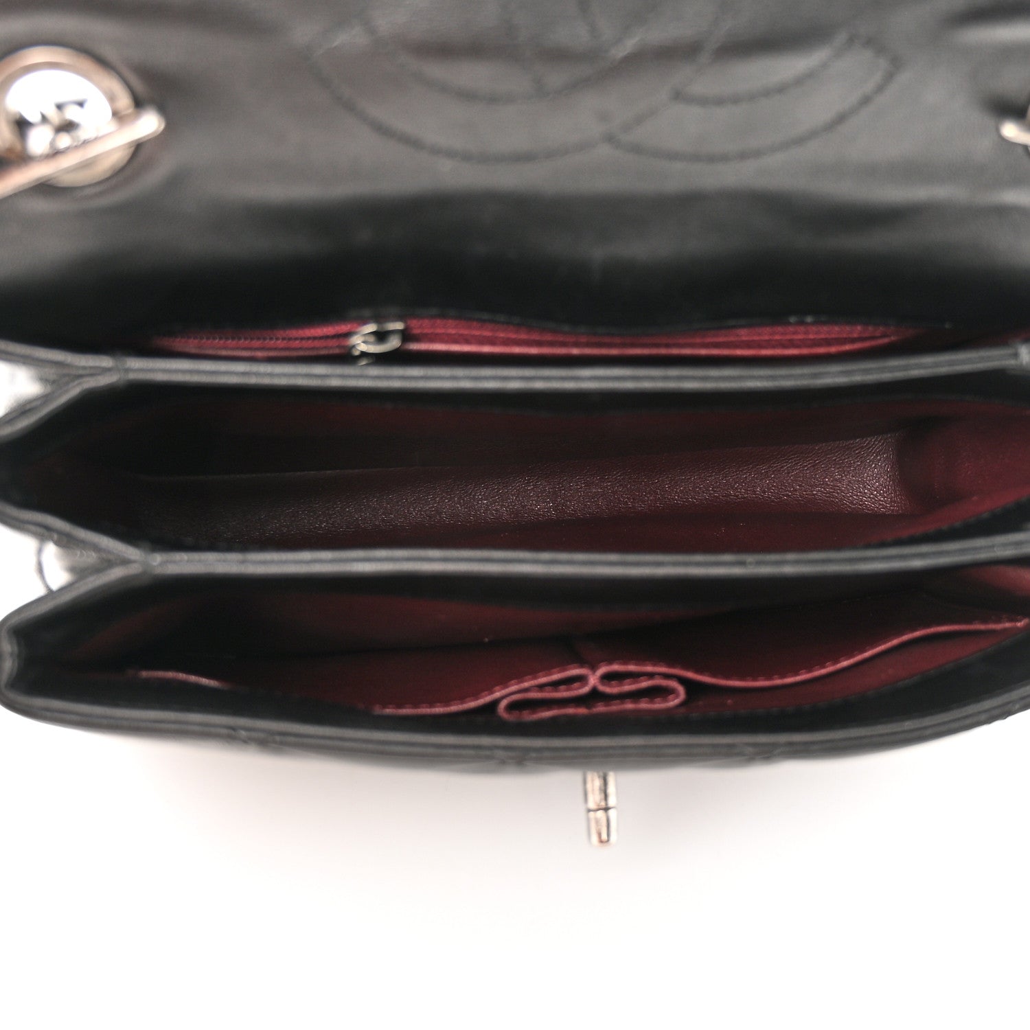 Chanel Lambskin Quilted Small Trendy CC Dual Handle Flap Bag Black 5 of 17