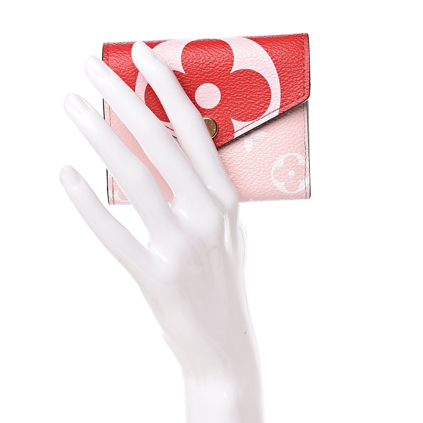 Monogram Giant Zoe Wallet Rouge Rose