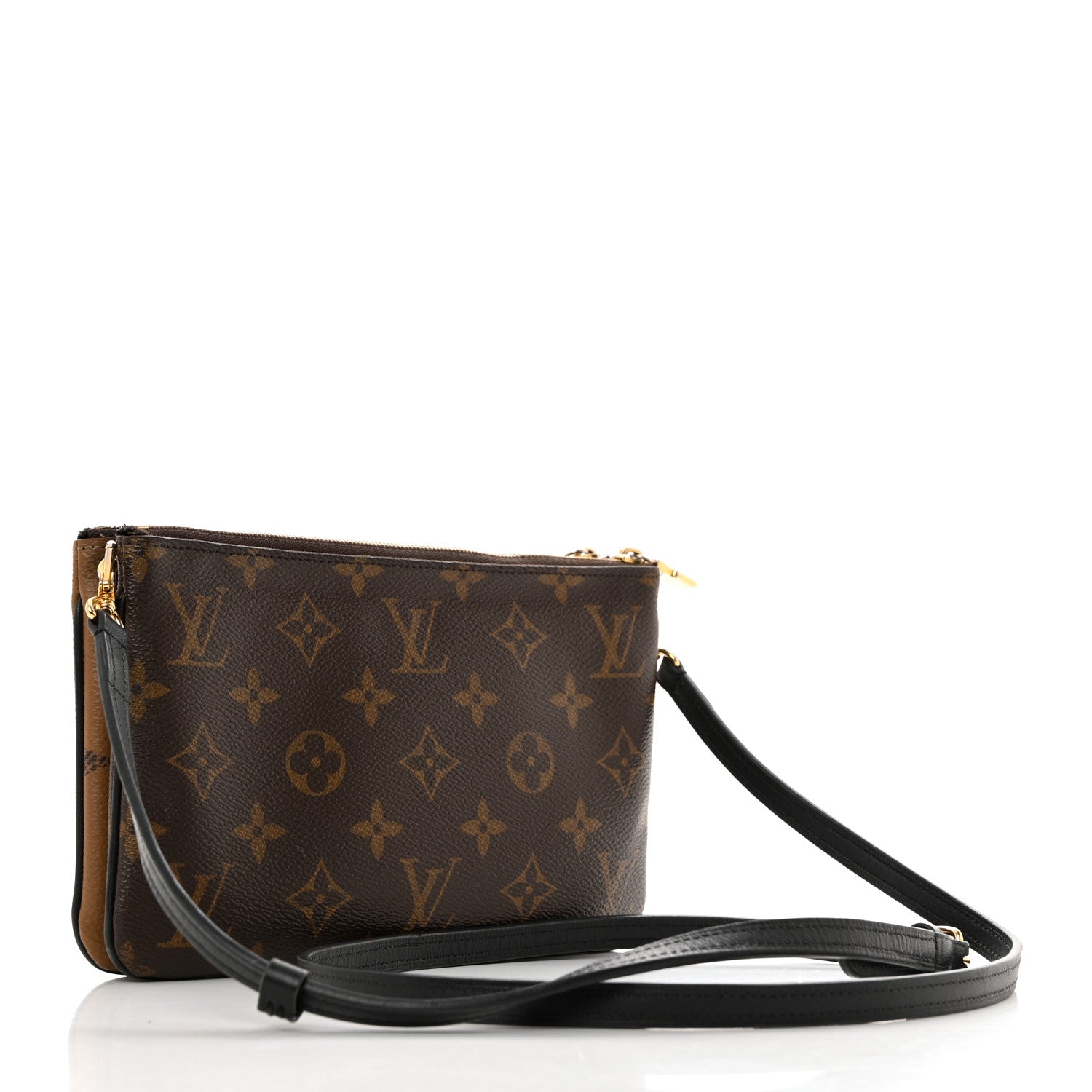 Louis Vuitton Reverse Monogram Giant Double Zip Pochette 2 of 13
