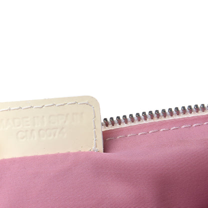 Christian Dior Monogram Mini Saddle Pochette Pink 7 of 15