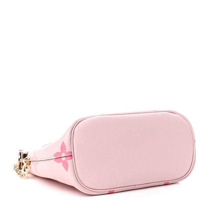 Louis Vuitton Empreinte Monogram Giant By The Pool Marshmallow Hobo PM Bouton De Rose 4 of 10