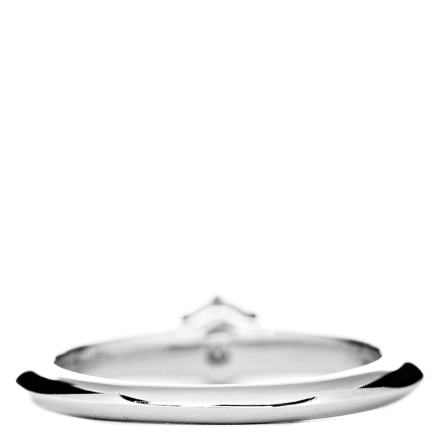 Platinum Diamond .24ct Solitaire Engagement Ring 49 5