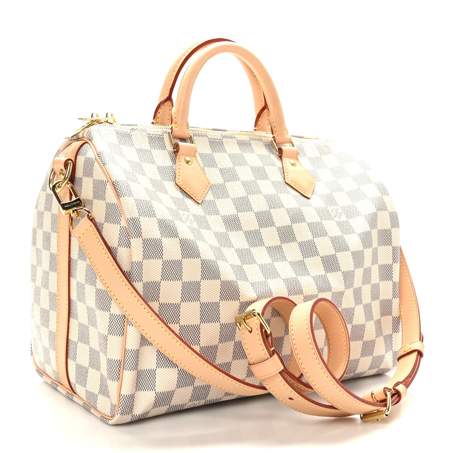 Louis Vuitton Damier Azur Speedy Bandouliere 30 3 of 11