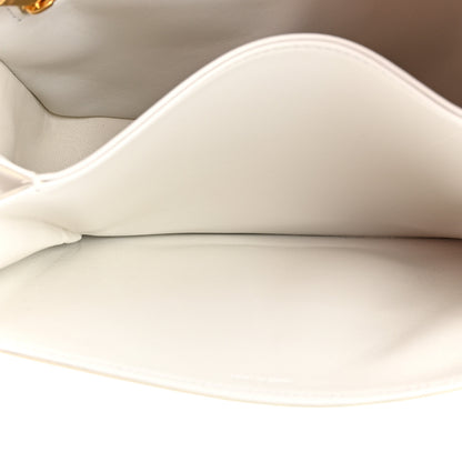 Celine Shiny Calfskin Medium Triomphe White 6 of 18