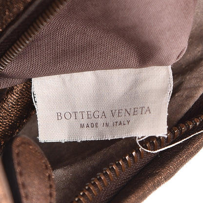 Bottega Veneta Metallic Nappa Intrecciato Medium Veneta Hobo Copper 8 of 11