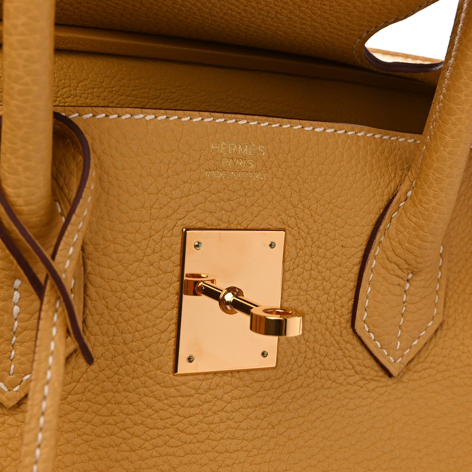 Hermes Togo Birkin 30 Curry 6 of 13