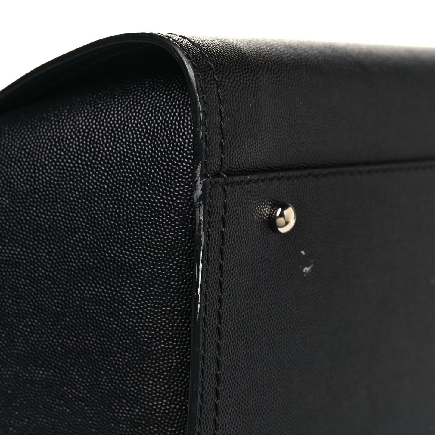 Caviar Medium Studded Deauville Tote Black
