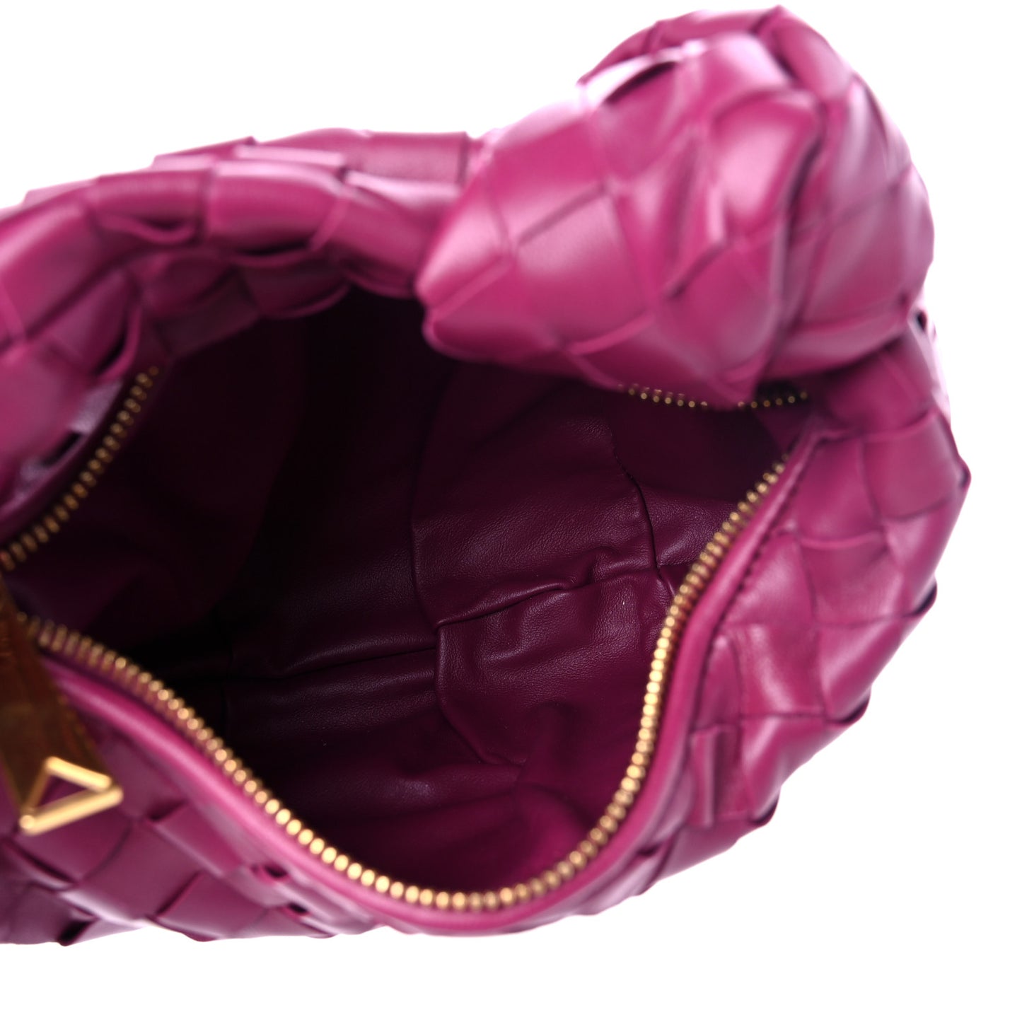 Nappa Intrecciato Mini Jodie Cinnabar