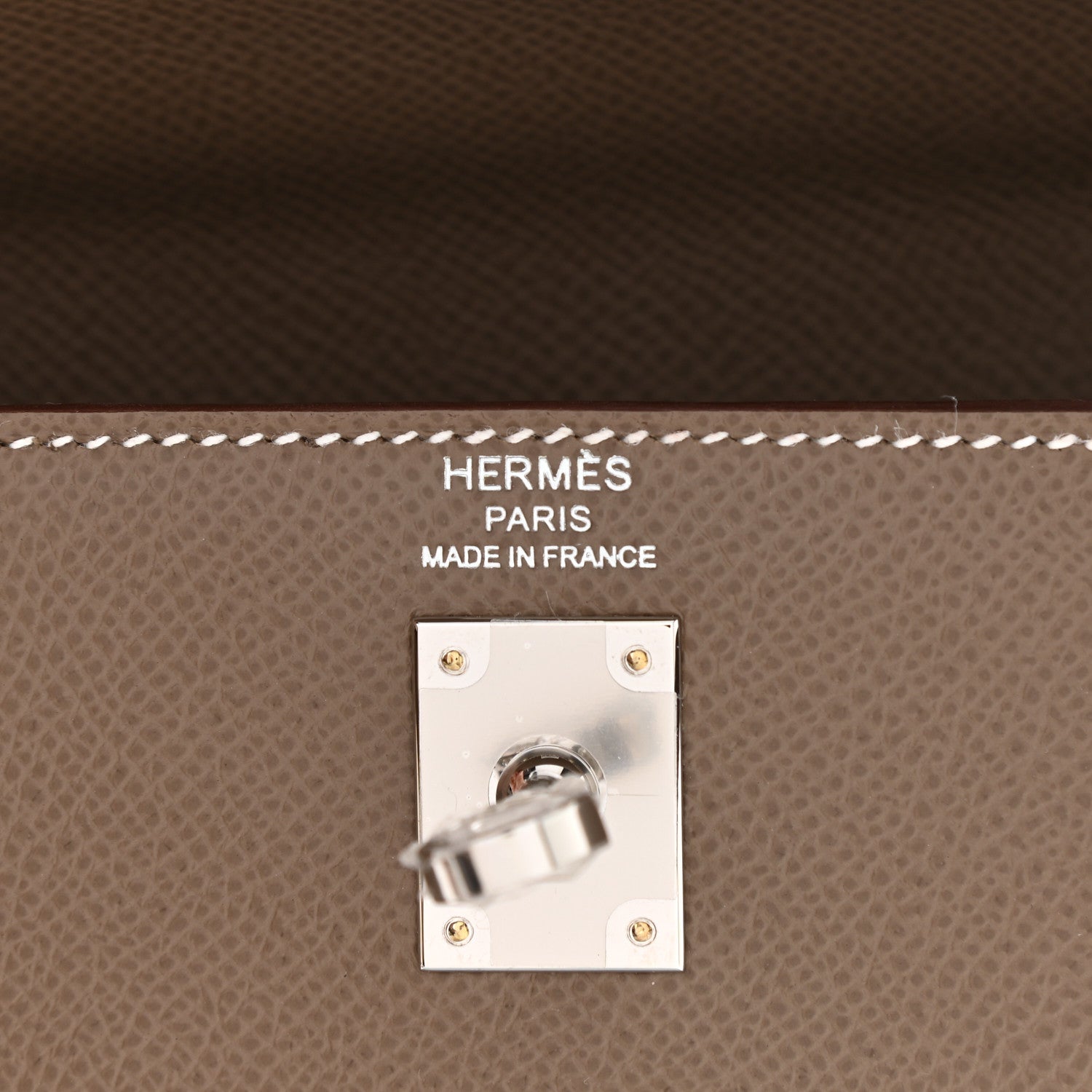 Hermes Epsom Kelly Sellier 25 Etoupe 6 of 10