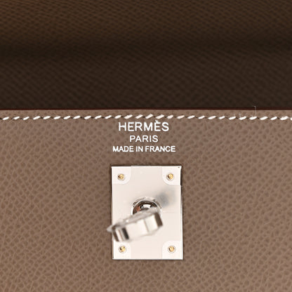 Hermes Epsom Kelly Sellier 25 Etoupe 6 of 10
