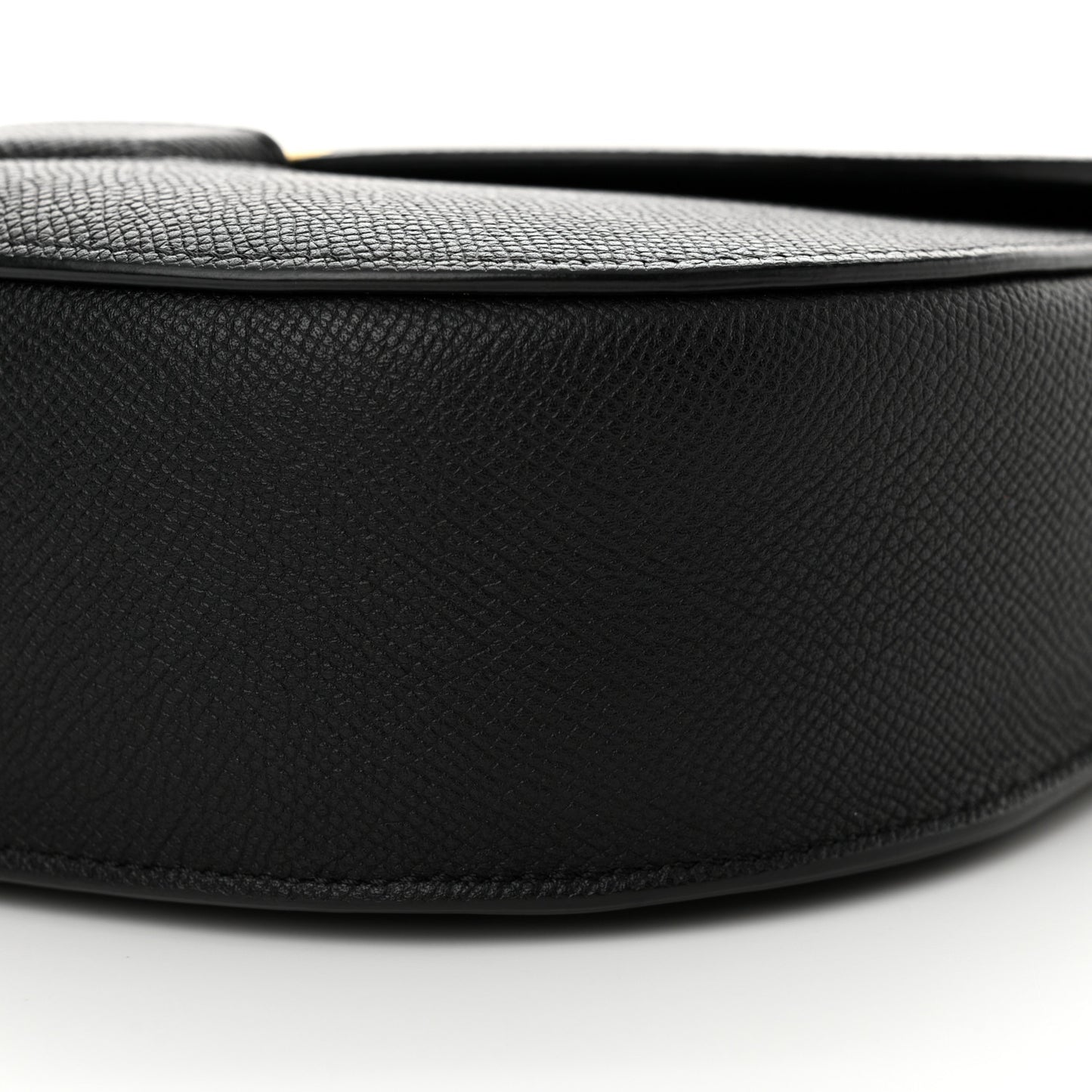 Grained Calfskin Compact Trotteur  Black