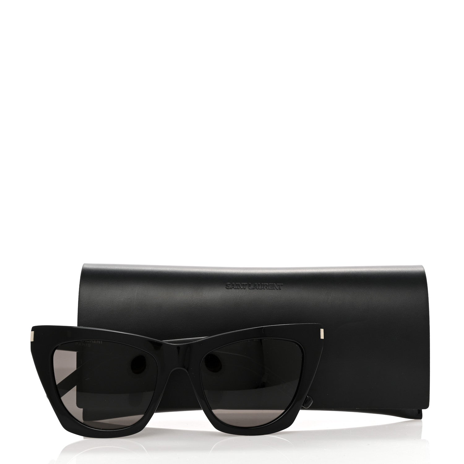 Saint Laurent New Wave SL214 Kate Cat Eye Sunglasses Black 7 of 7